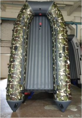 Надувная лодка для рыбалки Orca 380 НД камуфляж